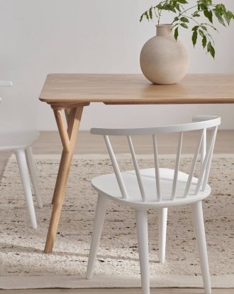 Ellos - Karmstol Jolina 2-pack - Vit