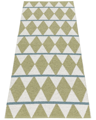 Horredsmattan - Plastmatta Zigge 70x150 cm - Grön - 70X150