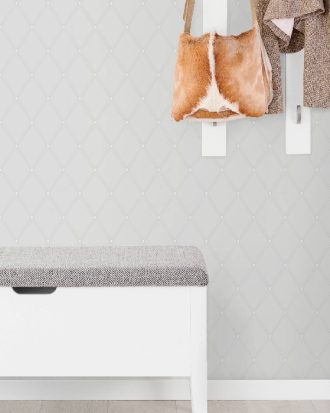 Duro. - Duro Quick Up tapet Rut - Grå