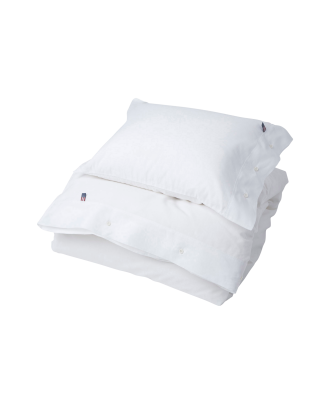 Lexington - Påslakan Pin Point Duvet - Vit - 220X220