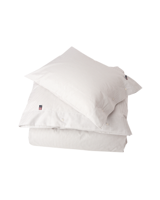 Lexington - Påslakan Pin Point Duvet - Grå - 220X220