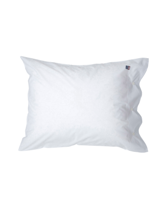 Lexington - Örngott Icons Poplin Pillowcase - Vit - 65X65