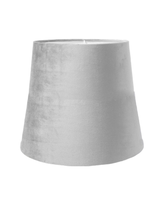 PR Home - Lampskärm Mia Sammet 20 cm - Grå