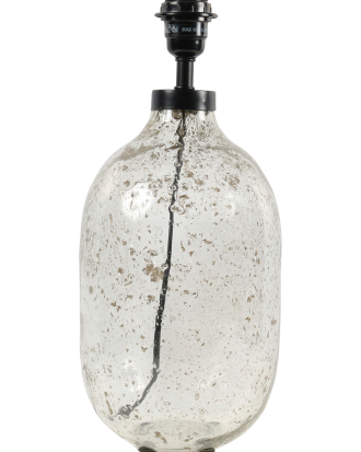 PR Home - Lampfot Groove 40 cm - Transparent