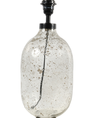 PR Home - Lampfot Groove 53 cm - Transparent