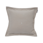 Lexington - Kuddfodral Hotel Velvet Sham with Embroidery 50x50 - Beige - 50X50