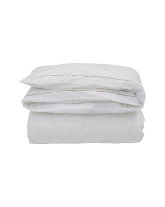 Lexington - Påslakan Hotel Percale Duvet - Beige - 220X220