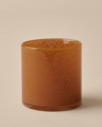 Ellos - Ljuslykta / kruka Ruby Medium höjd 12 cm - Orange