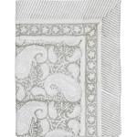 Chamois - Duk Big Paisley - Grå - 150X350