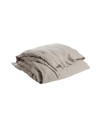 Lovely Linen - Påslakan Lovely - Beige - 145X210