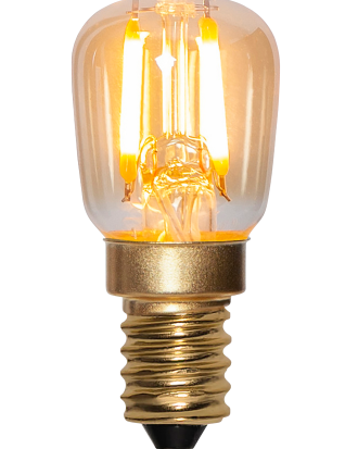 Star Trading - LED-lampa E14 ST26 Decoled Amber - Guld