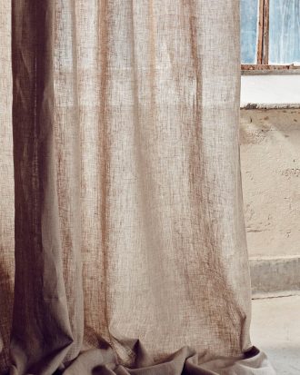 Lovely Linen - Gardin Airy - Natur - 260X280