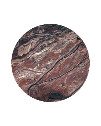 Malerifabrikken - Tavla From Above 1 - Röd - 90X90