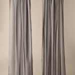 &Home - Kanallängd i bomullsvoile 2-pack - Grå - 160