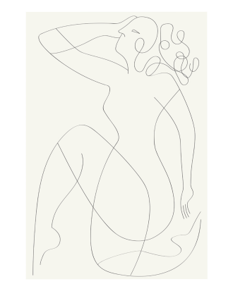 Malerifabrikken - Poster Unknown 1 - Beige - 70X100