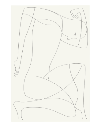 Malerifabrikken - Poster Unknown 2 - Beige - 70X100