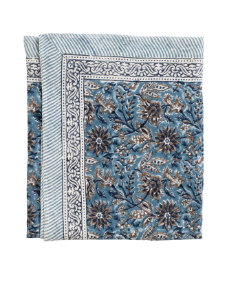 Chamois - Linneduk - Indian Summer - Blå - 170X270