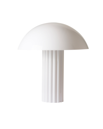HKliving - Bordslampa Acrylic Cupola - Vit