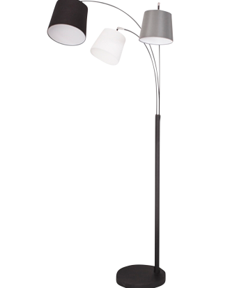 By Rydéns - Foggy golvlampa 3-låg - Svart