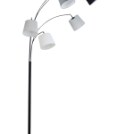 By Rydéns - Foggy golvlampa 5-låg - Svart