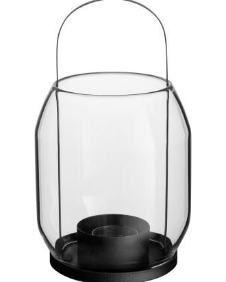 ERNST - Lykta för värmeljus - Svart