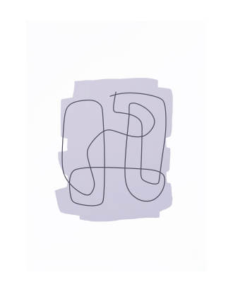 Ellos - Poster Arielle - Lila - 50X70