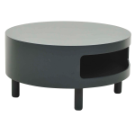 Nordic Furniture Group - Soffbord Gemeni, diameter 47 cm - Svart