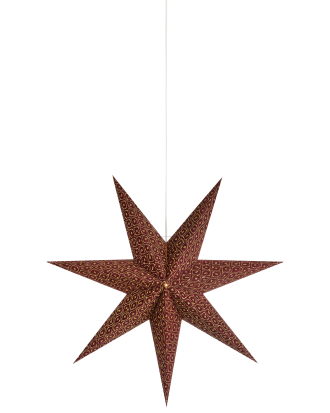 Markslöjd - BAROQUE hängande stjärna 45 cm - Röd