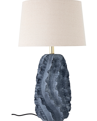 Bloomingville - Bordslampa Natika - Blå