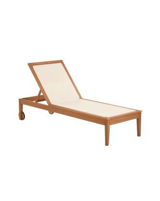 Kave Home - Solsäng Caterin - Vit