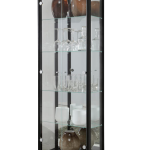 Martinsen - Vitrinskåp Optima Bright - Svart