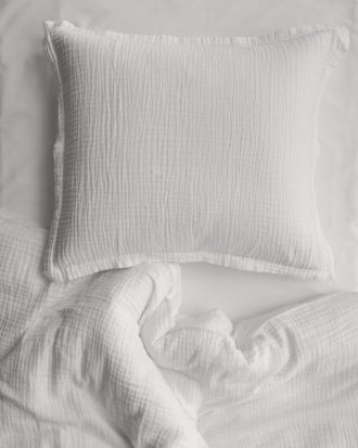 Ellos - Örngott Candela i muslin - Vit - 50X90