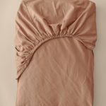 &Home - Dra på-lakan Heaven i bomull - Rosa - 180X200