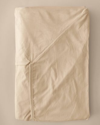 &Home - Kuvertlakan Heaven i bomull - Vit - 140X200