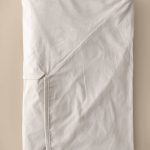 &Home - Kuvertlakan Heaven i bomull - Vit - 180X200