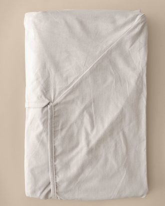 &Home - Kuvertlakan Heaven i bomull - Vit - 140X200