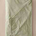 &Home - Kuvertlakan Heaven i bomull - Grön - 160X200