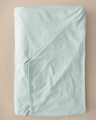 &Home - Kuvertlakan Heaven i bomull - Blå - 140X200