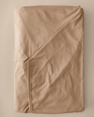 &Home - Kuvertlakan Heaven i bomull - Natur - 140X200