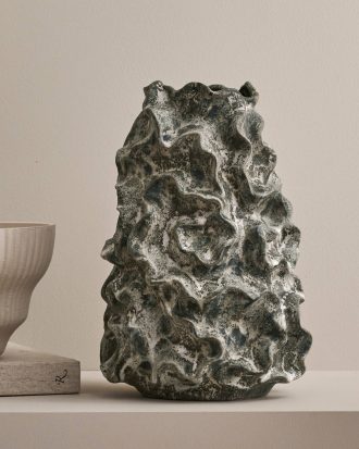 Ellos - Vas Coral Reef höjd 33 cm - Grå