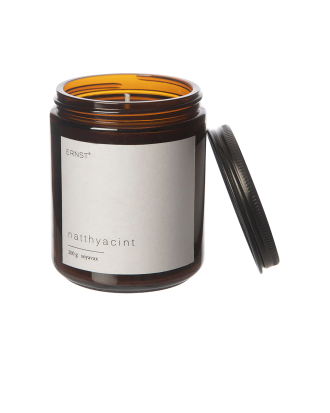 ERNST - Doftljus i glas med lock