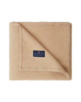 Lexington - Överkast Quilted Jacquard Organic Cotton Bedspread - Beige - 160X240