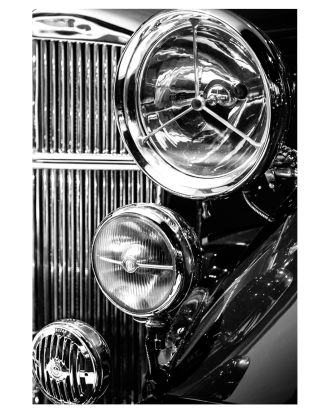 Malerifabrikken - Poster Vintage Car - Svart - 70X100