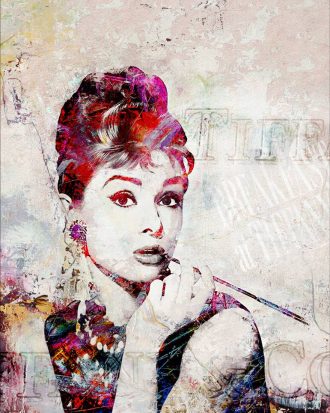 Malerifabrikken - Poster Audrey - Multi - 70X100