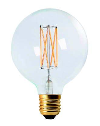 PR Home - LED 3-step mem E27 95mm - Transparent