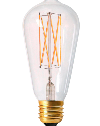 PR Home - LED 3-step mem E27 64mm - Transparent