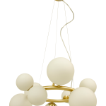 Aneta Lighting - Taklampa Molekyl - Mässing