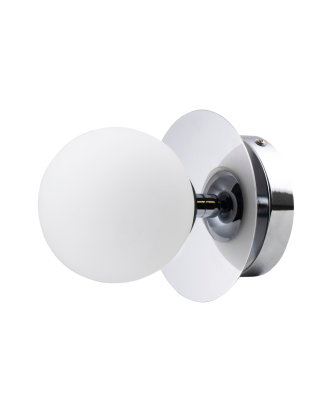 Globen Lighting - Vägglampa/Plafond Art Deco IP44 - Krom