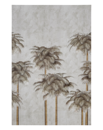 Wallpaper by ellos - Tapetprov Plume Mural Cremevit - Vit