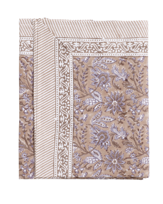 Chamois - Bomullsduk Indian Summer - Brun - 170X270